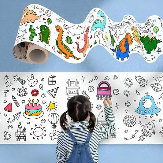 Imagination Canvas Roll for Kids